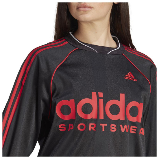 Adidas Γυναικεία μακρυμάνικη μπλούζα House of Tiro Jacquard Jersey